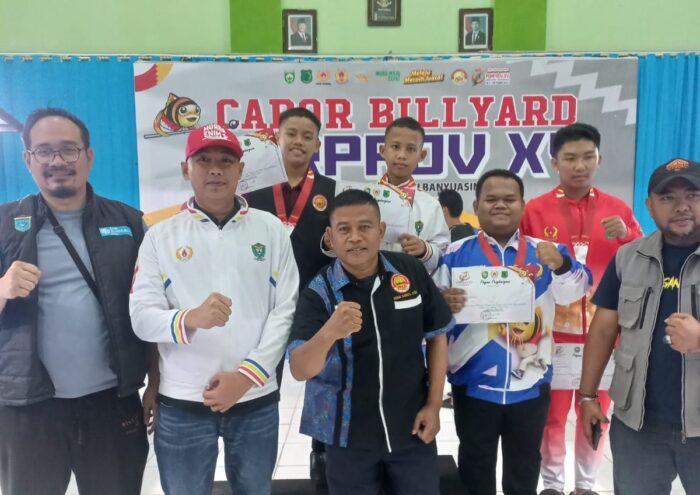 Cabor Biliar Muara Enim Panaskan Porprov XV Muba: Sabet Emas dan Perak, Siap Rebut Gelar di Final Hari Kedua