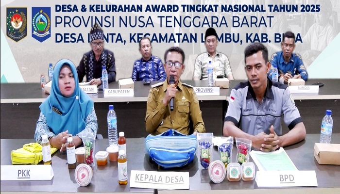 Tampil di Ajang Lomba Desa Tingkat Nasional, Kades Lanta Paparkan Program Unggulan
