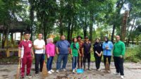 Hari Bersih-Bersih Sedunia, Pemkab Bersama Pemuda Pancasila Kabupaten Muara Enim,Gotong Royong Bersihkan Hutan Kota Sungai Aur Muara Enim