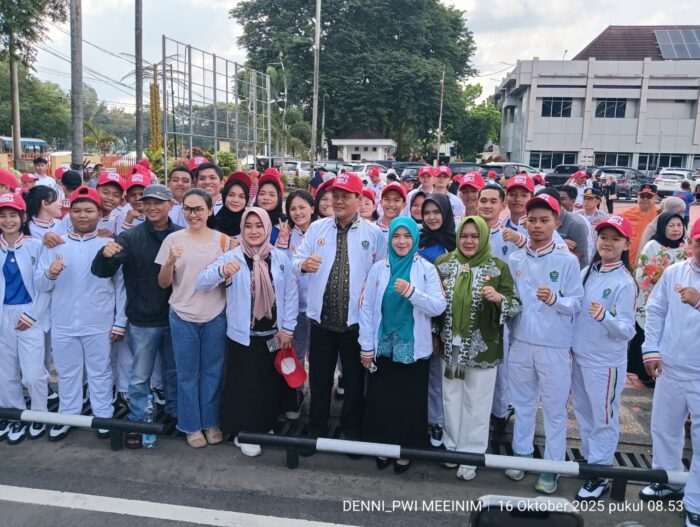 Bupati Muara Enim Kukuhkan dan Lepas Kontingen Porprov 2025 Menuju Muba