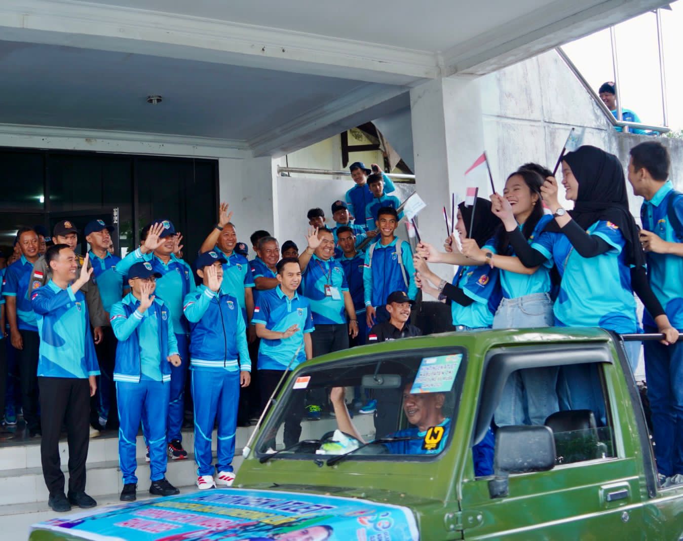 Bupati OKI Lepas 250 Atlet Menuju Porprov XV Muba, Koni Target Masuk 5 Besar