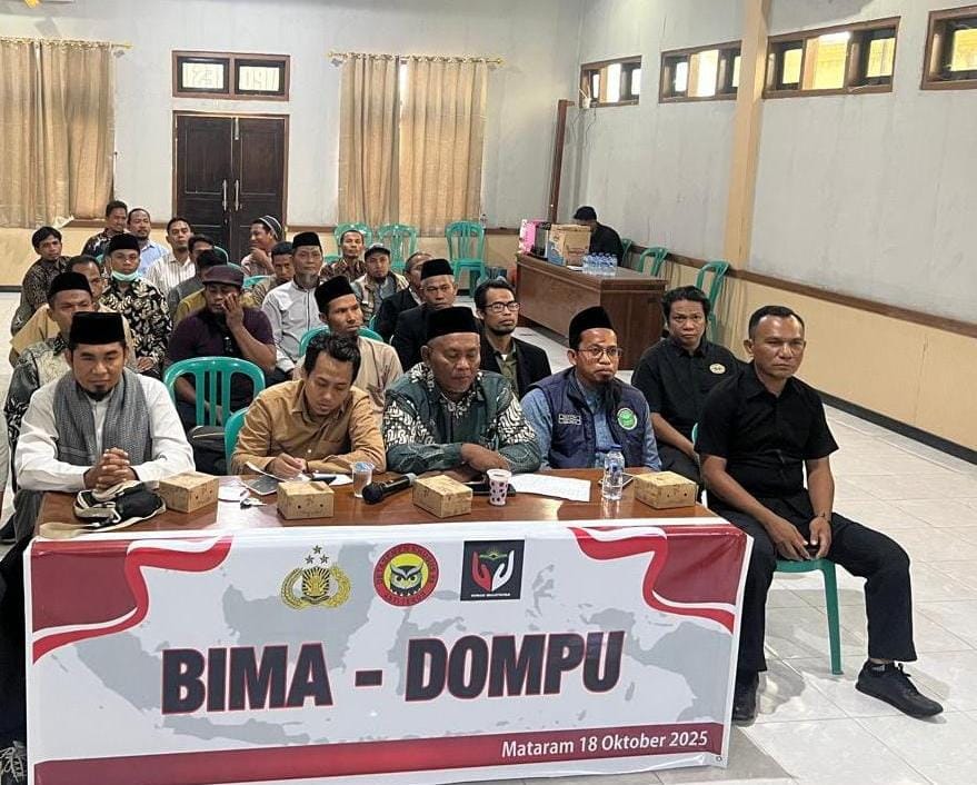 Secara Virtual Polres Bima dan Forkompinda Ikuti Transformasi Ideologi Eks Jamaah Islamiyah