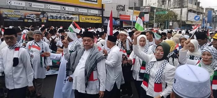 Peringati Hari SantriKab.Lahat Tegaskan Dukungan Untuk Kemerdekaan Palestina