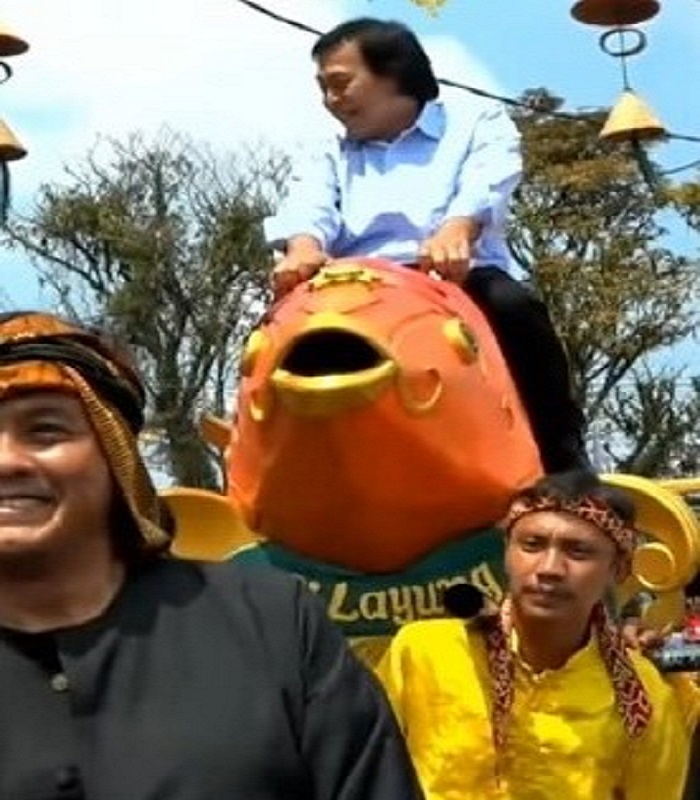 Wali Kota dan Komeng Meriahkan “Raksa Budaya Santun” HUT ke-24 Kota Tasikmalaya di Kecamatan Tawang