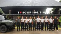 Dandim 1608/Bima Terima Kunjungan Silaturrahmi Kepala Imigrasi Kelas II Non TPI Bima