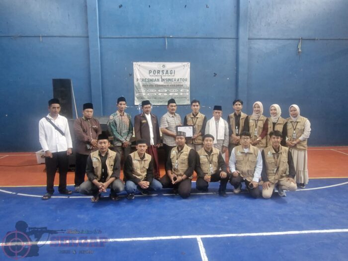 PORSAGI KKN INUTAS Meriahkan Desa Pasirmukti, Diringkai Peresmian Insinerator