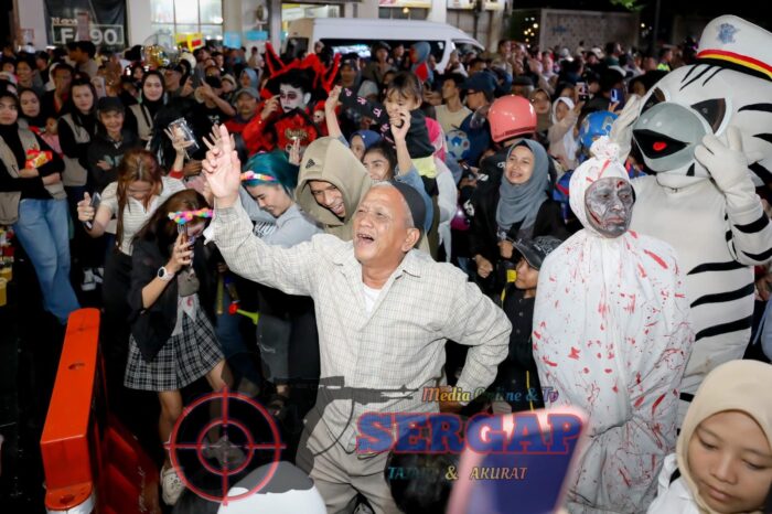 Tanpa Kembang Api, Perayaan Tahun Baru 2026 di Bandung Tetap Meriah dan Humanis