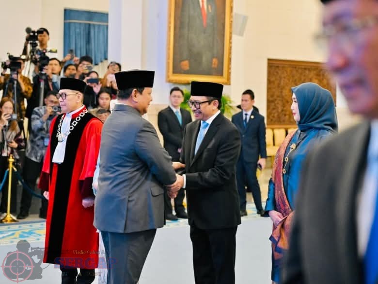Presiden Prabowo Lantik Juda Agung sebagai Wakil Menteri Keuangan