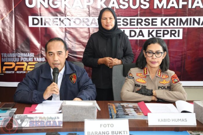 Polda Kepri Ungkap Kasus Mafia Tanah 175 Hektare di Rempang