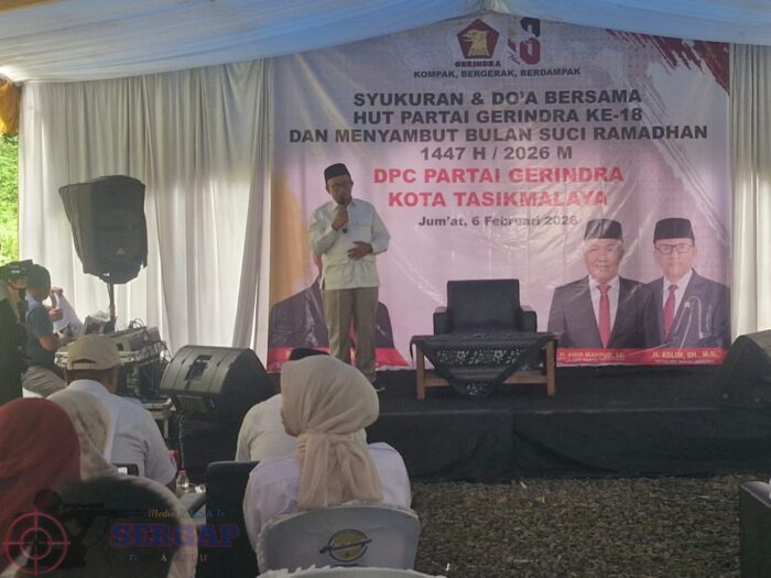 Momentum HUT ke-18, Gerindra Kota Tasikmalaya Teguhkan Semangat Pengabdian