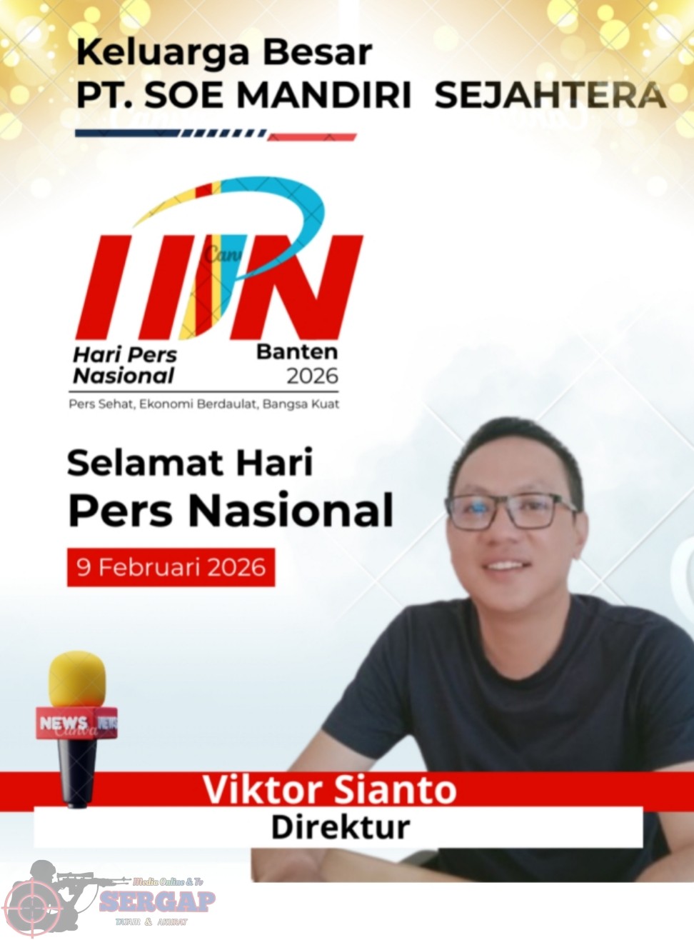 HPN 2026, wartawan Bersama Mitra Berbagi Sembako di Panti Asuhan Alma Kupang