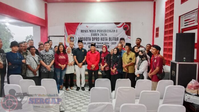 Reses Masa Persidangan I 2026, Yudi Meira Soroti Proyek Strategis Pemkot Blitar dan Janjikan Bawa Aspirasi Warga ke Paripurna
