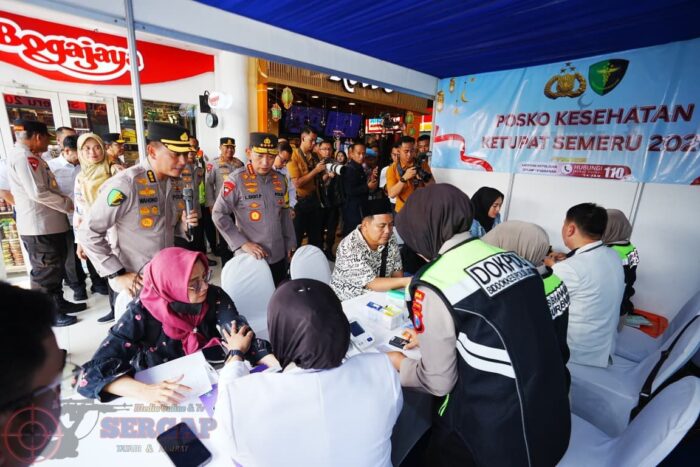 Kapolri Cek Stasiun Gubeng: Penumpang Naik 11 Persen, Petugas Diminta Siaga