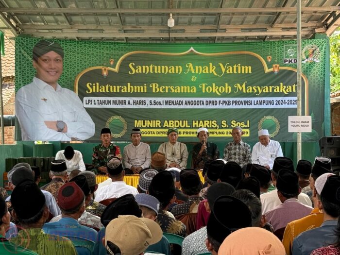 Munir Gelar Silaturahmi dan Santunan Yatim, Serap Aspirasi Warga Lampung Tengah