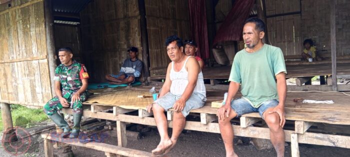 Musim Hujan Jadi Peluang, Babinsa Tabundung Motivasi Warga Tingkatkan Produksi Pangan