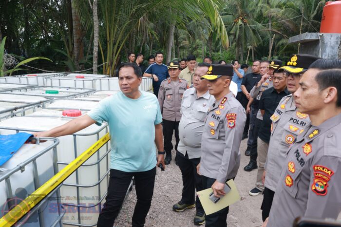 Polda Lampung Berhasil Bongkar Sindikat Penimbunan BBM Ilegal di Pesawaran, Potensi Kerugian Negara Capai Ratusan Miliar