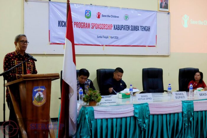 Sekda Sumba Tengah Buka Kick Off Sponsorship 2026,Perkuat Komitmen Perlindungan Anak.
