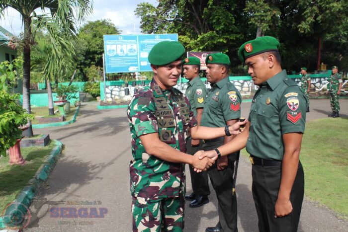 Dandim 1601/Sumba Timur Pimpin Korp Raport Kenaikan Pangkat Prajurit