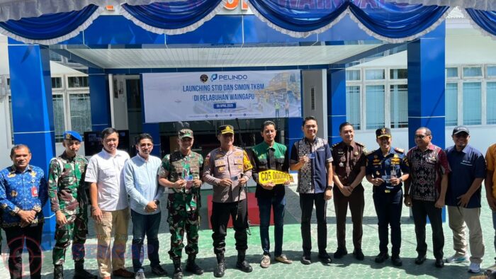 Dandim 1601/Sumba Timur Menghadiri Launching STID dan Simon TKBM, Dorong Digitalisasi Pelabuhan