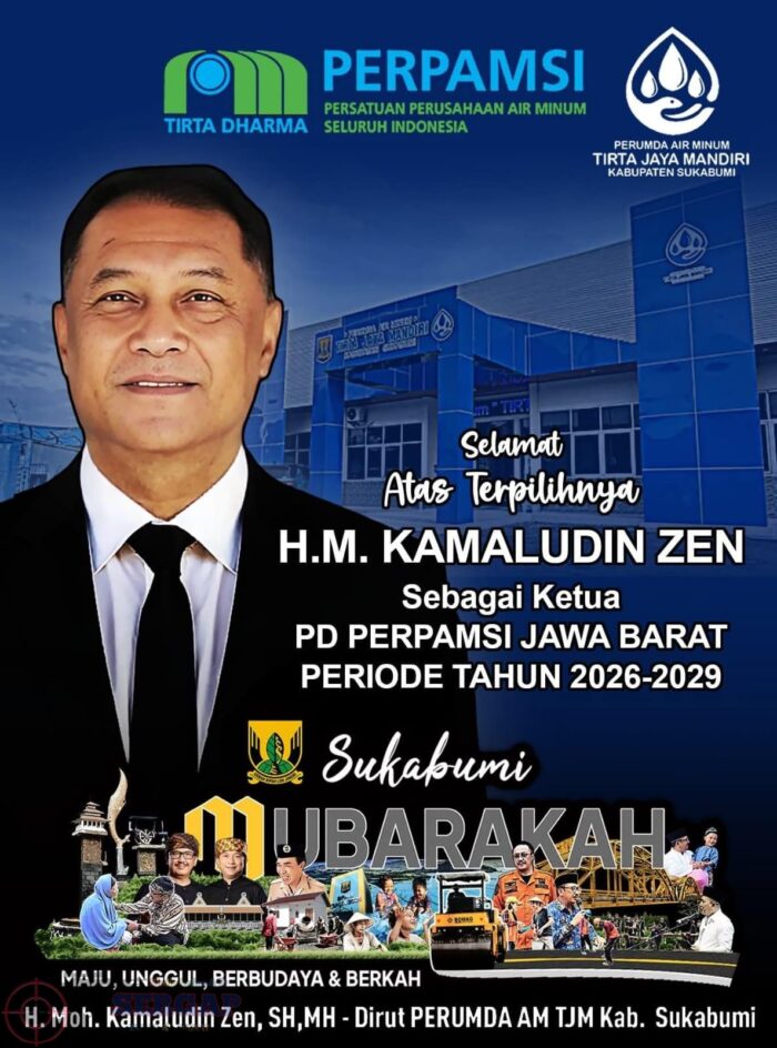Dirut TJM Sukabumi Terpilih Jadi Ketua PERPAMSI Jabar 2026–2029