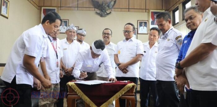 MoU Penataan Kabel Ditandatangani, Wali Kota Targetkan Kota Lebih Estetik