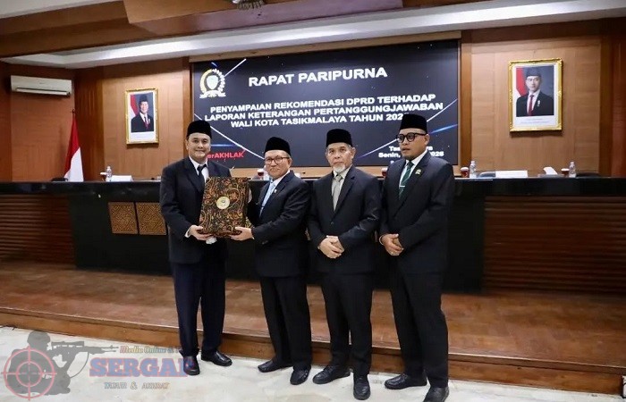 DPRD Sampaikan Rekomendasi atas LKPJ Wali Kota Tasikmalaya Tahun 2025