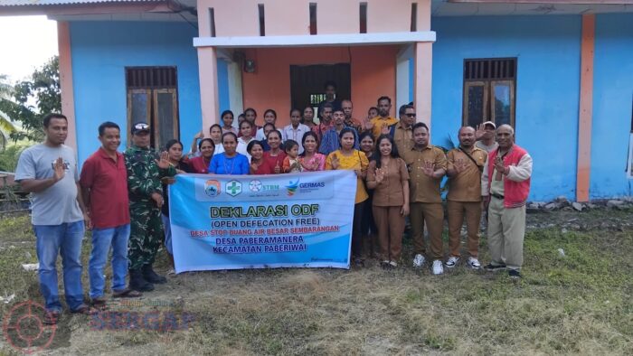 Deklarasi ODF Jadi Langkah Bersama Tingkatkan Kesehatan Lingkungan di Paberiwai
