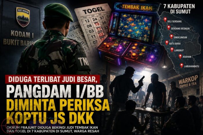 Pangdam I/BB Didesak Usut Dugaan Keterlibatan Oknum TNI dalam Praktik Judi di Sumut