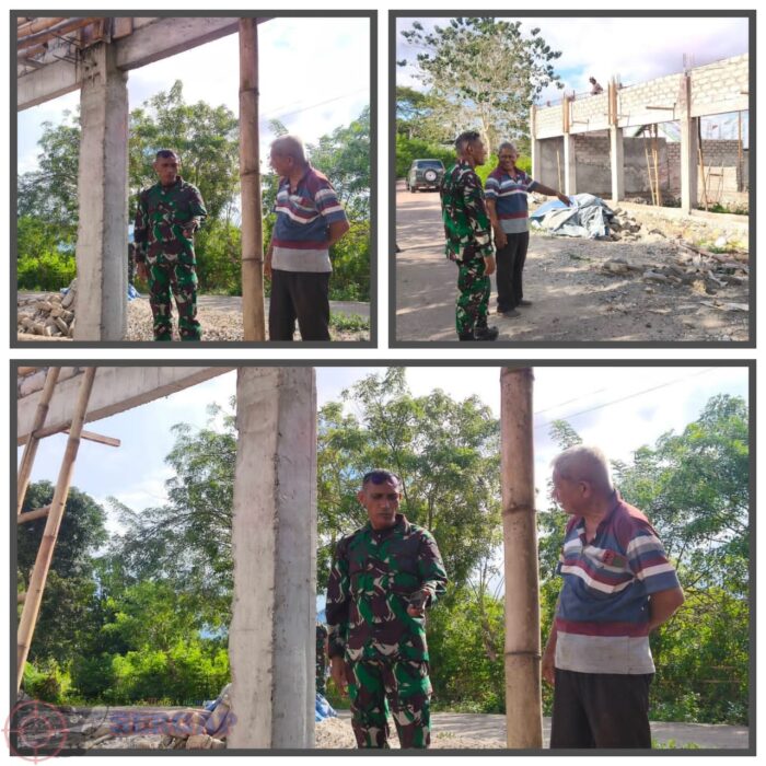 Tinjau Progres Pembangunan,Dandim 1613/Sumba Barat Sambangi Lokasi KDKMP Desa Praikaroku Jangga