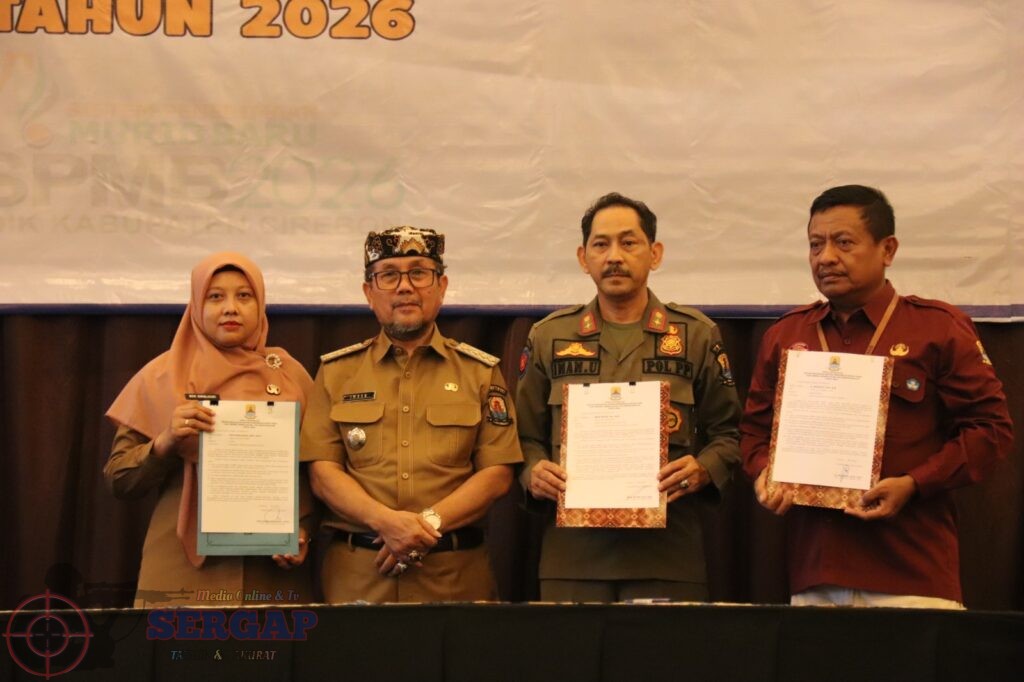 Melalui Penandatanganan Fakta Integritas Penyelenggaraan SPMB Tahun 2026, Pemkab Cirebon Menjamin Secara Transparan
