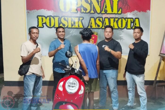Kurang dari 1x24 Jam, Tim Opsnal Polsek Asakota Ringkus Pelaku Pemerkosaan di Bukit Jatiwangi