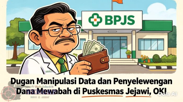 Dugaan Manipulasi Data dan Penyelewengan Dana Mewabah di Puskesmas Jejawi, OKI, media Masih Tunggu Klarifikasi