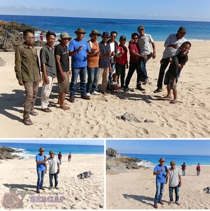 Perkuat Solidaritas PEWARTA KAE Gelar Silaturrahmi dengan LSM Di Pantai Wane