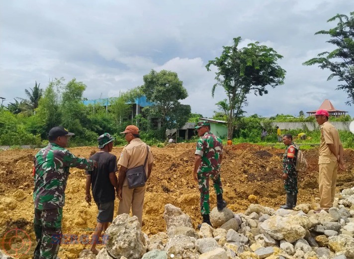 Dandim Sumba Barat Monitoring Langsung Proyek Koperasi Desa Merah Putih