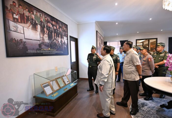 Dankodiklatad Hadiri Peresmian Museum dan Perpustakaan Seskoad serta Taklimat Presiden RI
