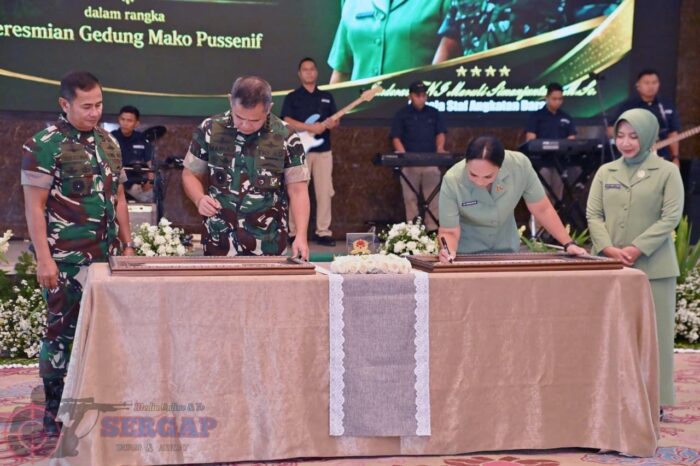 Dankodiklatad Hadiri Peresmian Mako Pussenif, Kasad Tegaskan Pentingnya Warisan Nilai dan Profesionalisme Prajurit