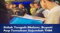 Bupati Aep Razia THM di Karawang, Sejumlah Tempat Diduga Bermasalah Secara Administratif