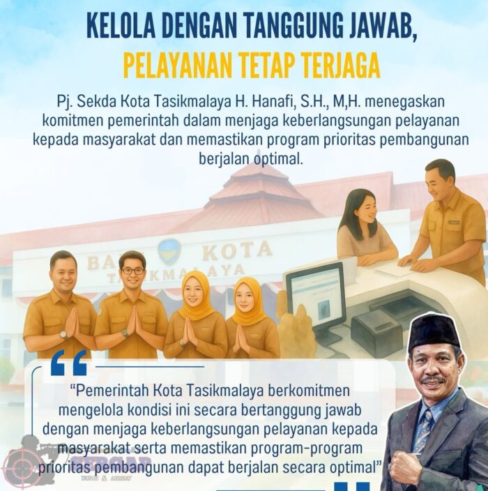 Pemkot Tasikmalaya Perkuat Fiskal Daerah, Prioritaskan Pelayanan Publik di Tengah Keterbatasan Anggaran