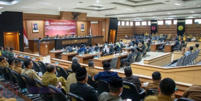 Rapat Paripurna DPRD Apresiasi Perbaikan Akuntabilitas Keuangan Pemkot Tasikmalaya