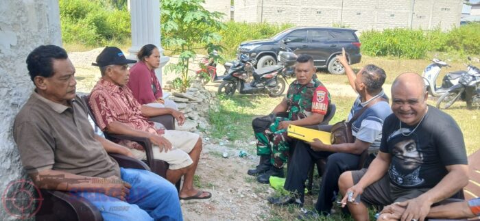 Babinsa Koramil 05/Waingapu Mediasi Sengketa Tanah Warga, Utamakan Musyawarah Mufakat