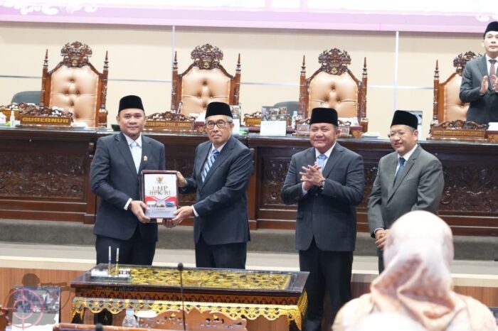 DPRD Provinsi Sumatera Selatan Terima LHP BPK, Pemprov Pertahankan Opini WTP 12 Kali Berturut-turut".