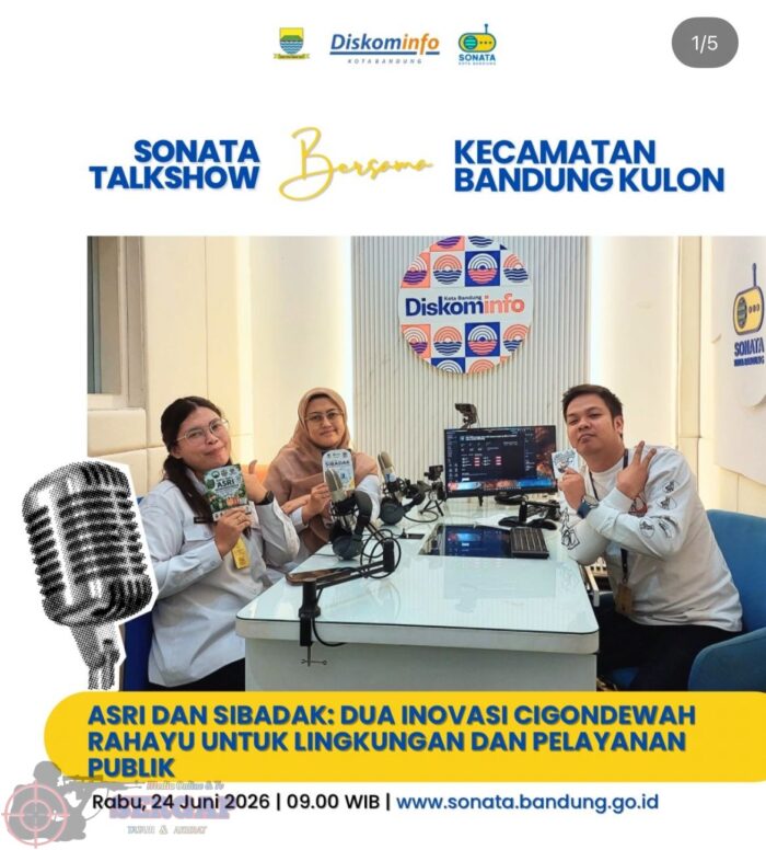 ASRI dan Sibadak, Inovasi Kelurahan Cigondewah Rahayu untuk Lingkungan dan Pelayanan Publik Berbasis Data