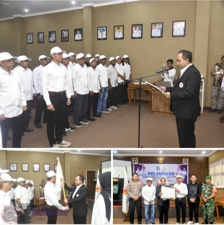 H. Mori Hanafi Resmi Lantik Pengurus KONI Kabupaten Bima Masa Bhakti 2026-2030, Bupati : KONI Menjadi Motor Prestasi Olah Raga