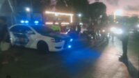 Satlantas Polres Sumba Barat Atur Lalin di Sekitar Stadion Manda Elu,Final Piala Bupati Cup Umur 15-17 tahun Berjalan Lancar