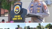 Kapolres Bima Kota Bersama Seluruh Personel Tandatangan Pakta Integritas Berantas Narkoba