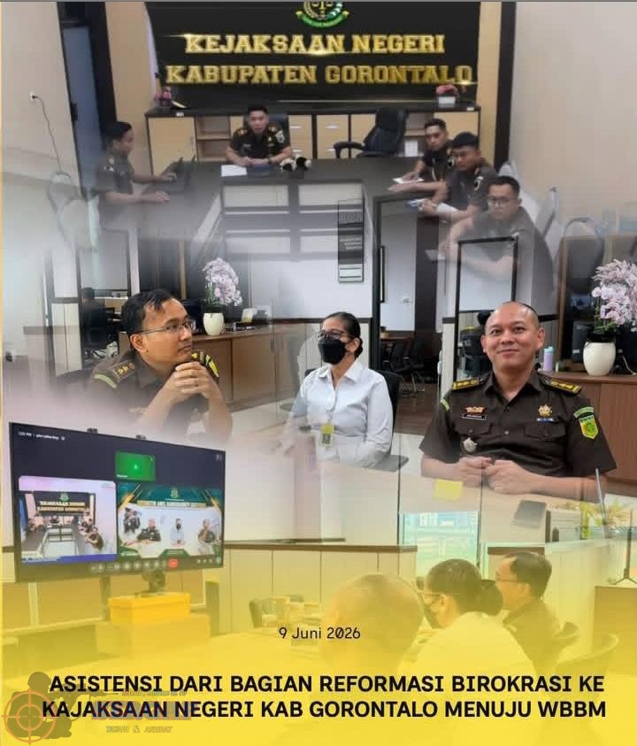 Reformasi Birokrasi Kejaksaan RI Perkuat Pembangunan Zona Integritas di Kejari Kabupaten Gorontalo