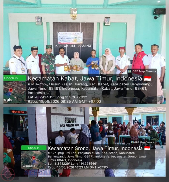 Ringankan Beban Warga, 211.782 KPM di Banyuwangi Terima Bantuan Pangan BULOG