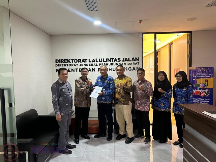 Bupati Hendrajoni Lakukan Kunker ke Ditjen Hubdat Kementerian Perhubungan RI