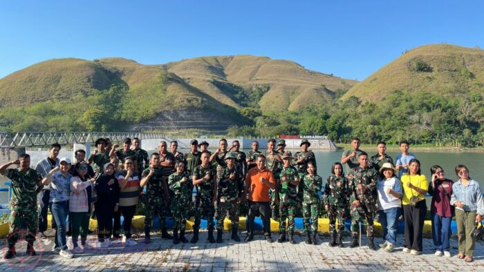 Peduli Lingkungan, Kodim 1601/Sumba Timur Laksanakan Karya Bakti Bersama Stakeholder