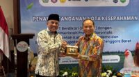 Bupati Bima Teken MoU Hilirisasi Ayam Terpadu dengan PT. Berdikari